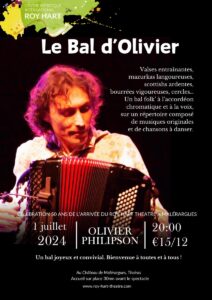 "Le Bal d'Olivier" spectacle proposé pour les 50 ans du Centre Roy Hart