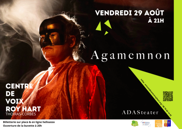 affiche Agamemnon Spectacle théâtrale AGAMEMNON